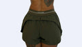 OLIVE GREEN Running Short